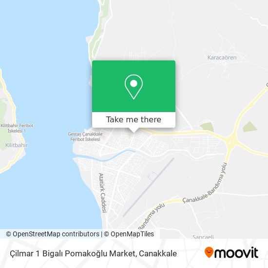 Çilmar 1 Bigalı Pomakoğlu Market map