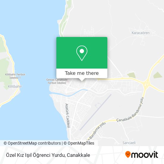 Özel Kız Işıl Öğrenci Yurdu map