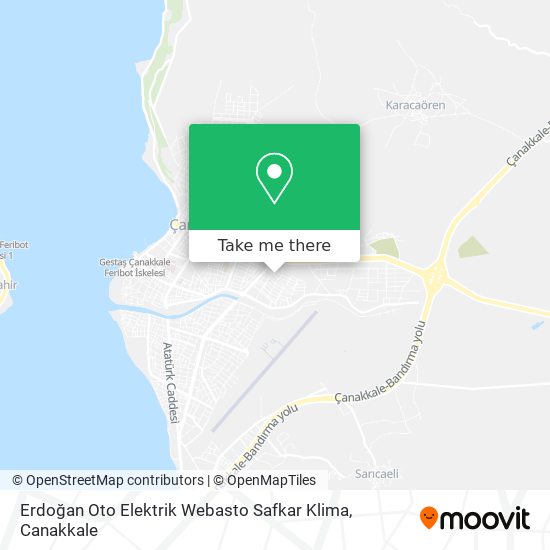 Erdoğan Oto Elektrik Webasto Safkar Klima map