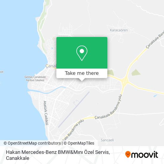 Hakan Mercedes-Benz BMW&Mını Özel Servis map