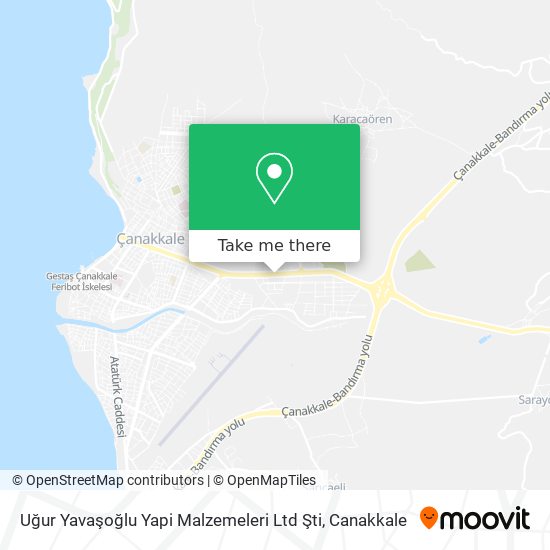 Uğur Yavaşoğlu Yapi Malzemeleri Ltd Şti map