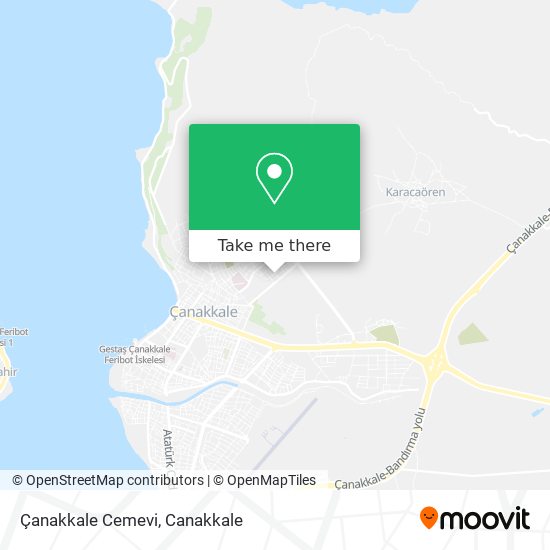 Çanakkale Cemevi map