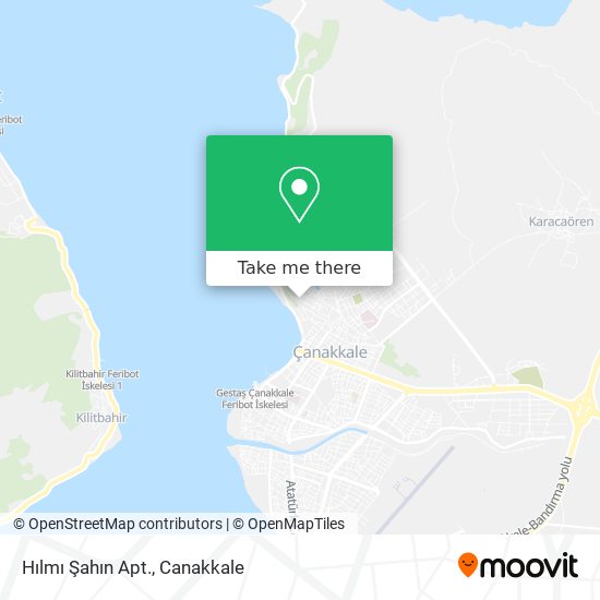 Hılmı Şahın Apt. map