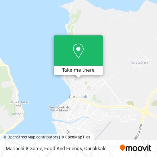 Mariachi # Game, Food And Friends map