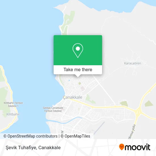 Şevik Tuhafiye map