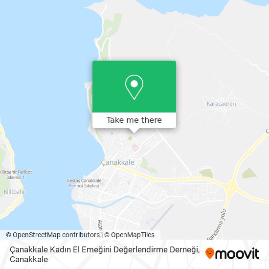 Çanakkale Kadın El Emeğini Değerlendirme Derneği map