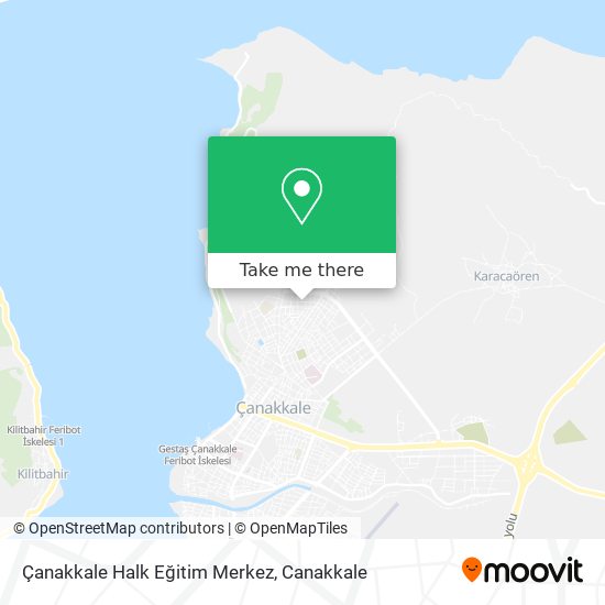 Çanakkale Halk Eğitim Merkez map