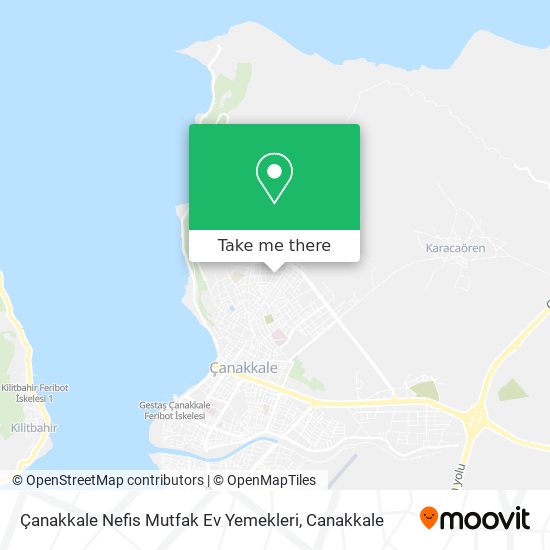 Çanakkale Nefis Mutfak Ev Yemekleri map