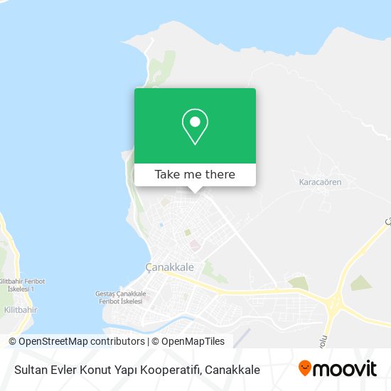Sultan Evler Konut Yapı Kooperatifi map