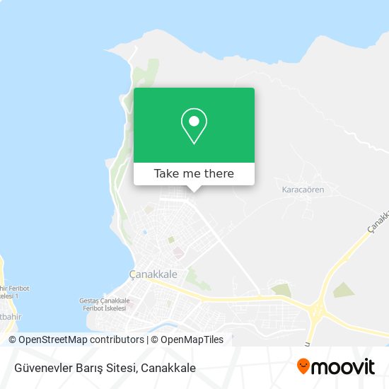 Güvenevler Barış Sitesi map