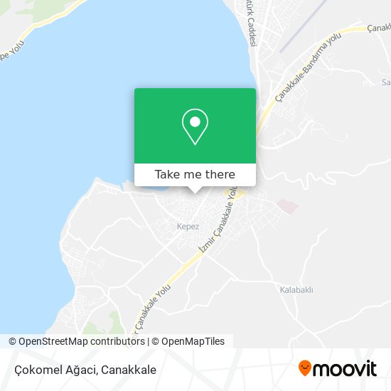Çokomel Ağaci map