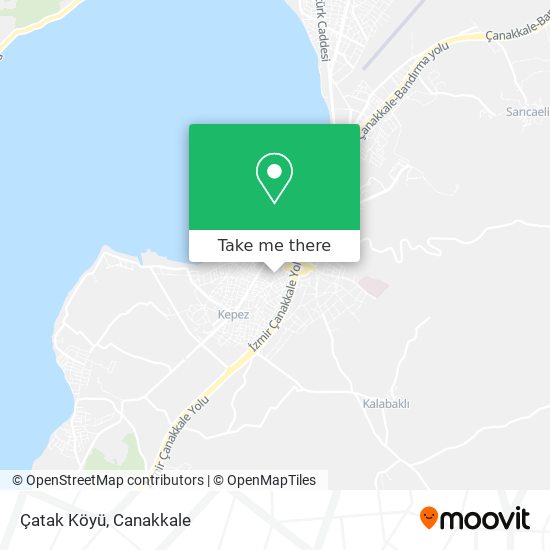 Çatak Köyü map