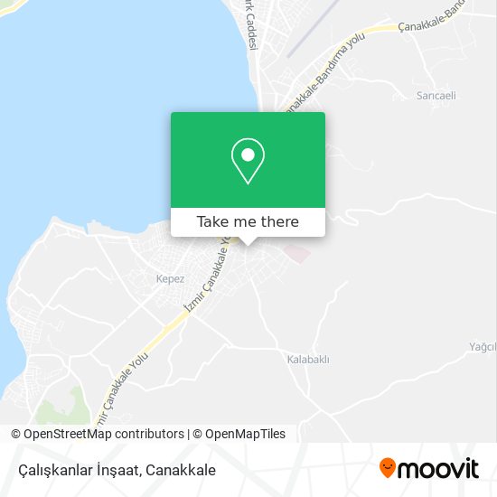 Çalışkanlar İnşaat map