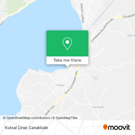 Kutsal Çınar map