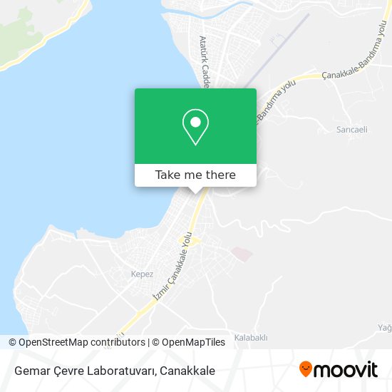 Gemar Çevre Laboratuvarı map