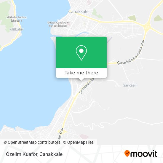 Özelim Kuaför map
