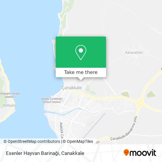 Esenler Hayvan Barinaği map