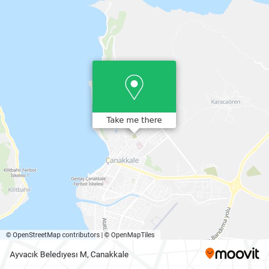 Ayvacık Beledıyesı M map