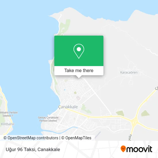 Uğur 96 Taksi map