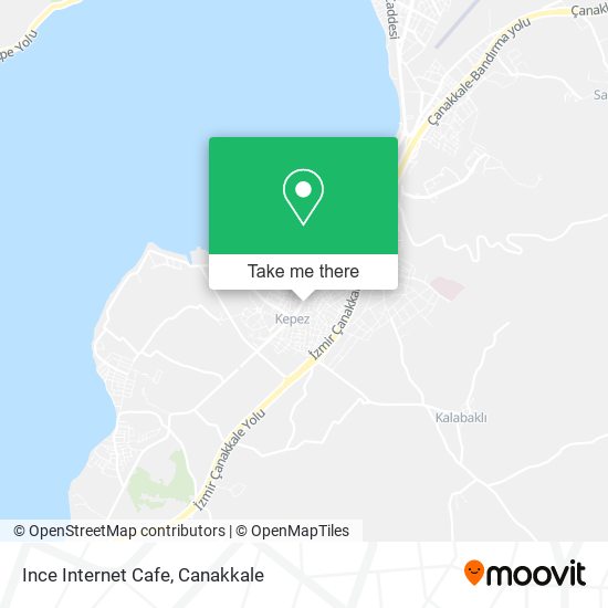 Ince Internet Cafe map