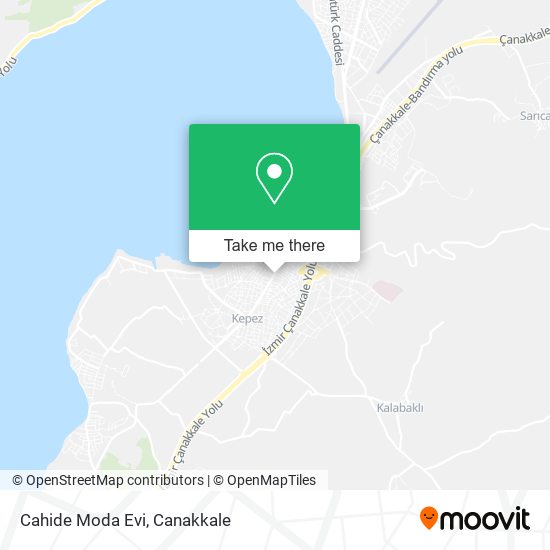 Cahide Moda Evi map