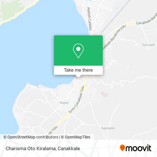 Charisma Oto Kiralama map