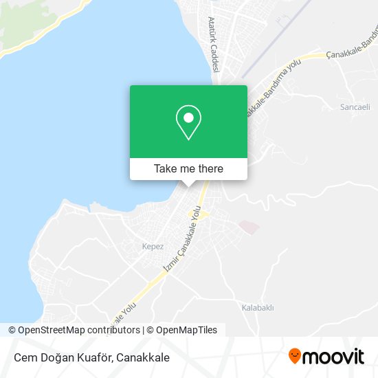 Cem Doğan Kuaför map
