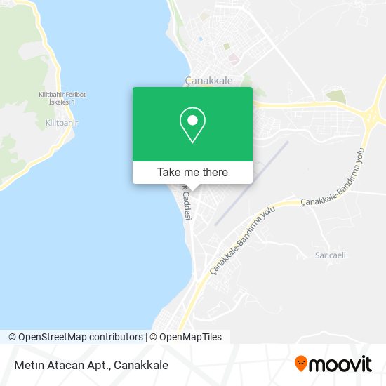 Metın Atacan Apt. map
