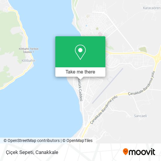 Çiçek Sepeti map