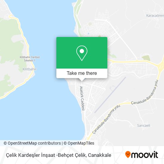 Çelik Kardeşler İnşaat -Behçet Çelik map