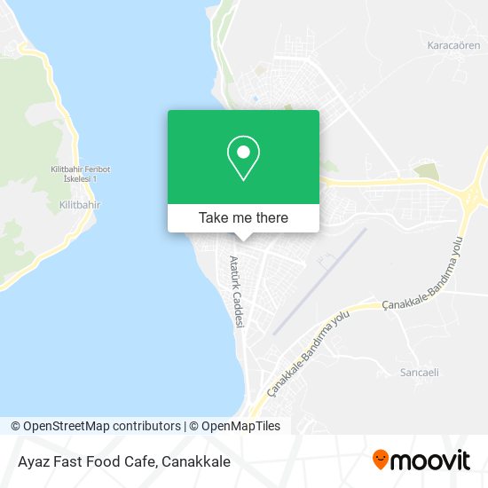 Ayaz Fast Food Cafe map