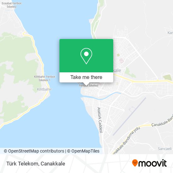 Türk Telekom map