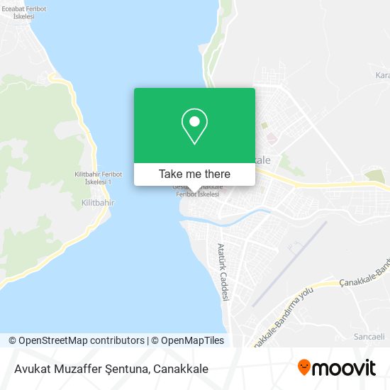 Avukat Muzaffer Şentuna map