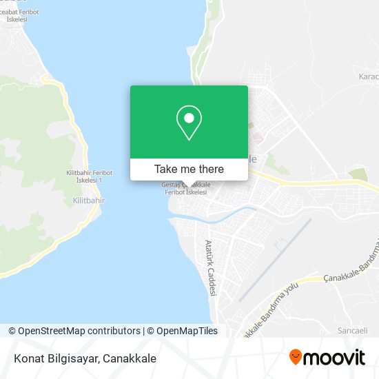 Konat Bilgisayar map