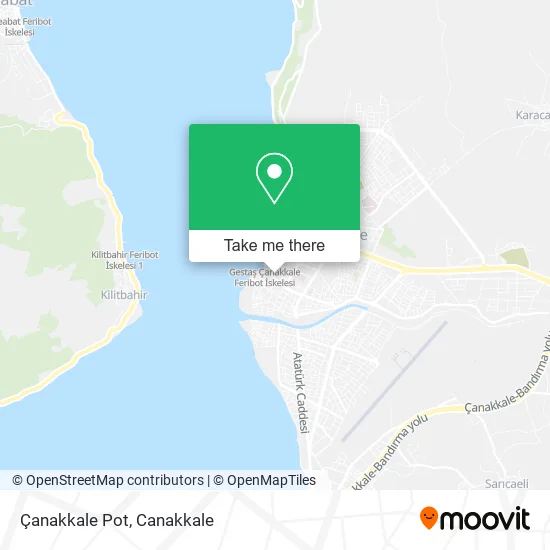 Çanakkale Pot map