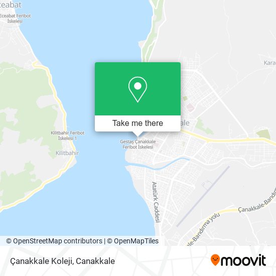 Çanakkale Koleji map