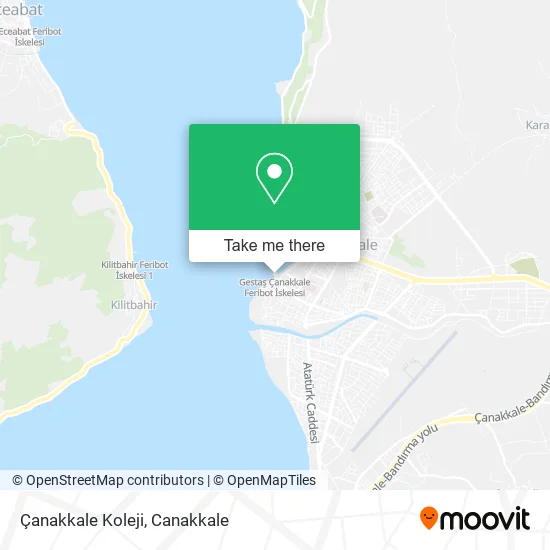 Çanakkale Koleji map