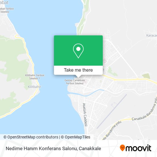 Nedime Hanım Konferans Salonu map
