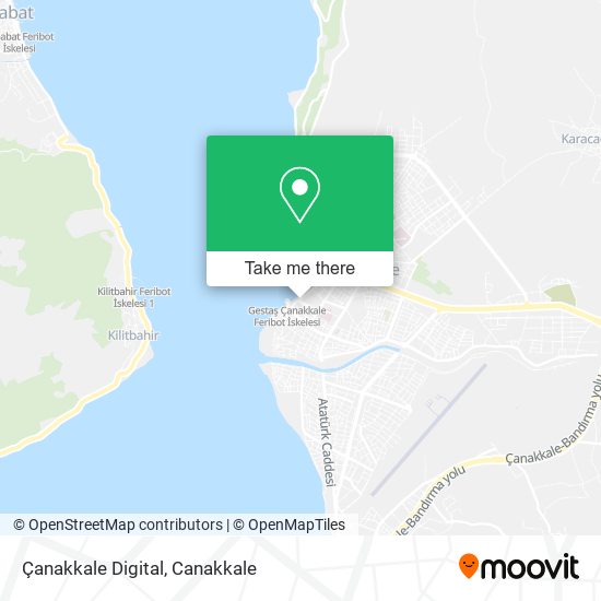 Çanakkale Digital map