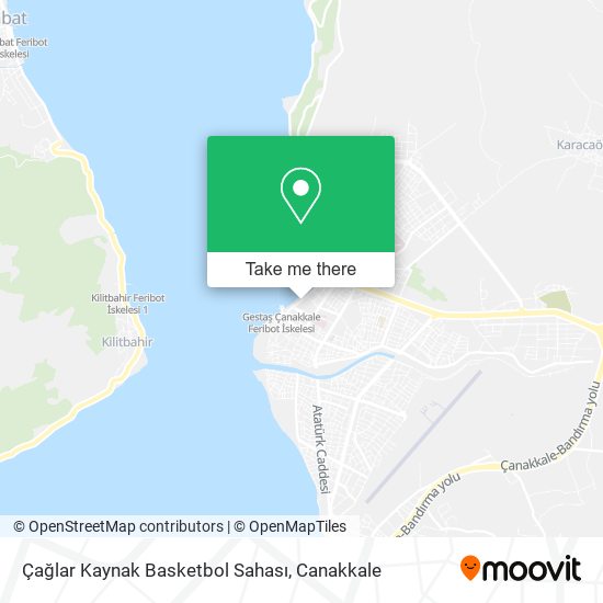 Çağlar Kaynak Basketbol Sahası map