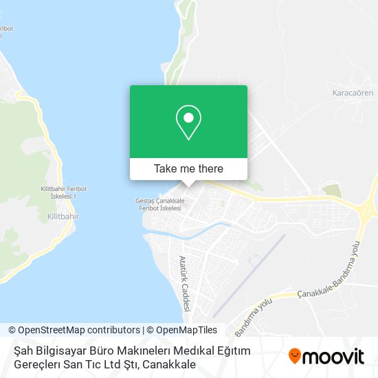 Şah Bilgisayar Büro Makınelerı Medıkal Eğıtım Gereçlerı San Tıc Ltd Ştı map