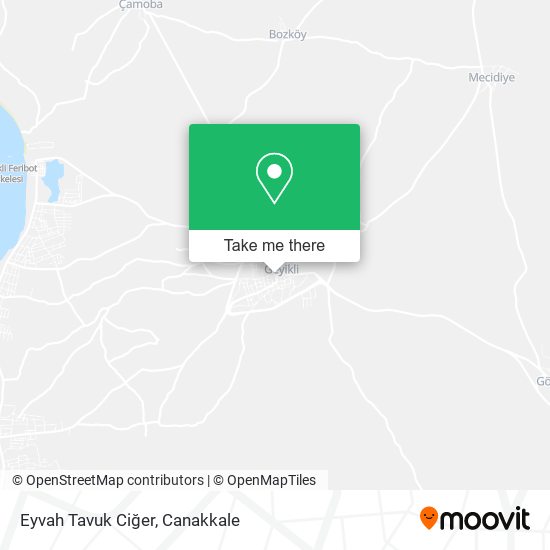 Eyvah Tavuk Ciğer map