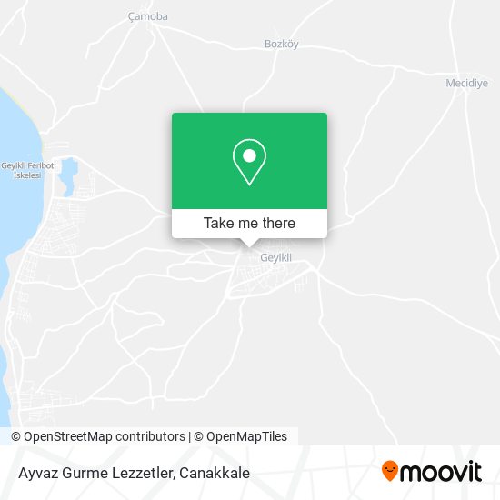 Ayvaz Gurme Lezzetler map
