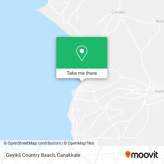 Geyikli Country Beach map