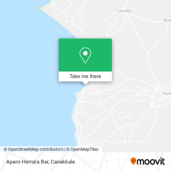 Apero Herrara Bar map