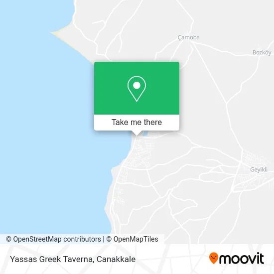 Yassas Greek Taverna map