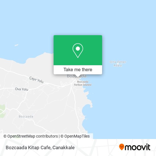 Bozcaada Kitap Cafe map