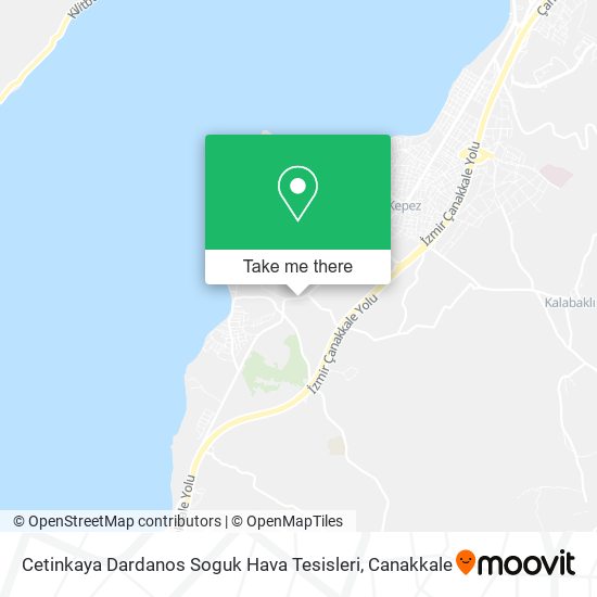 Cetinkaya Dardanos Soguk Hava Tesisleri map