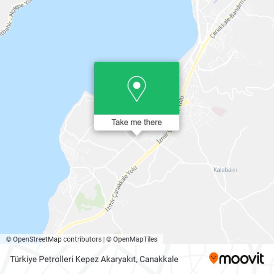 Türkiye Petrolleri Kepez Akaryakıt map