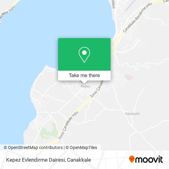 Kepez Evlendirme Dairesi map